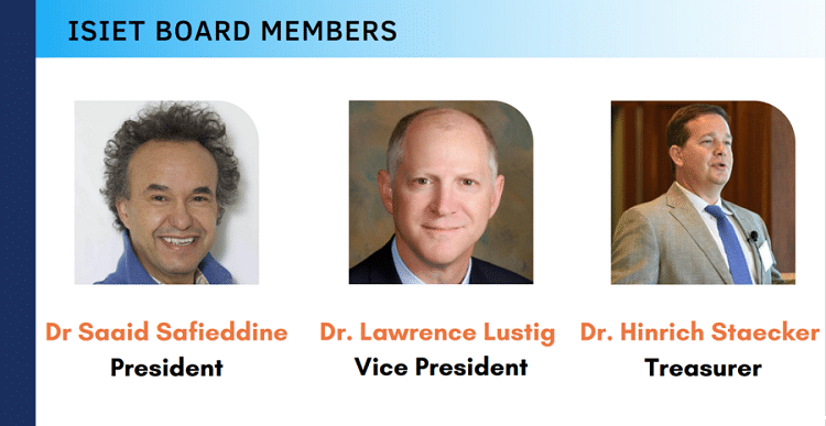International Society for Inner Ear Therapeutics board members